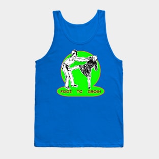 foot to groin Tank Top